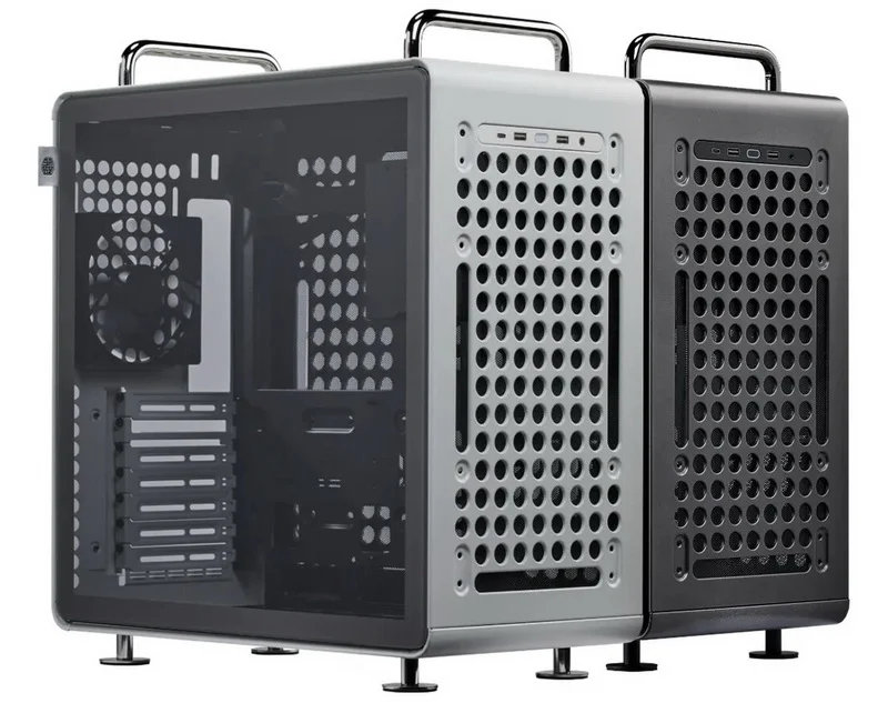 Cooler Master Qube 540: корпус с перфорацией и ручками для переноски