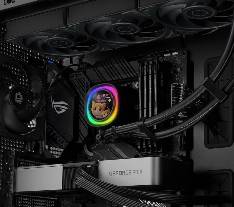 ID-Cooling анонсировала новые СЖО с круглыми дисплеями для мощных процессоров