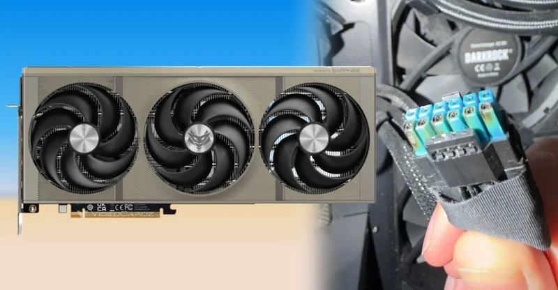 Вторая вспышка: у Sapphire RX 9070 XT Nitro+ снова расплавился коннектор питания