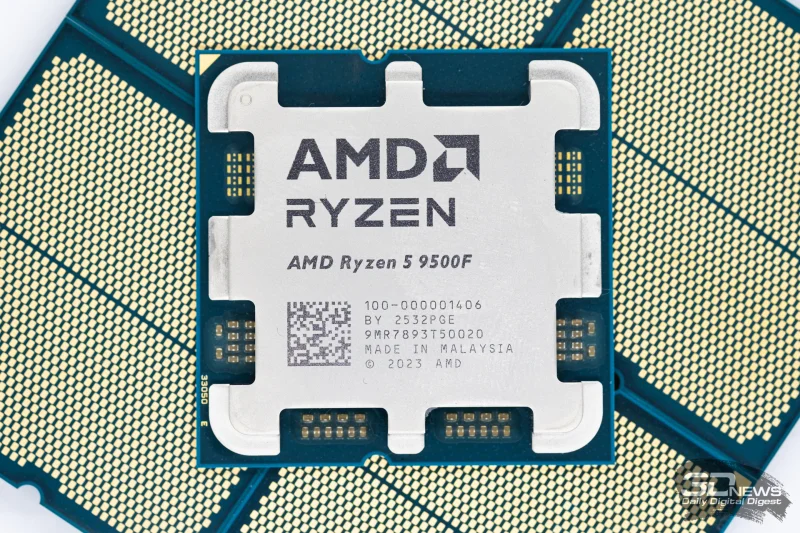 Ryzen 5 9500F: Бюджетный Zen 5 для игр и работы