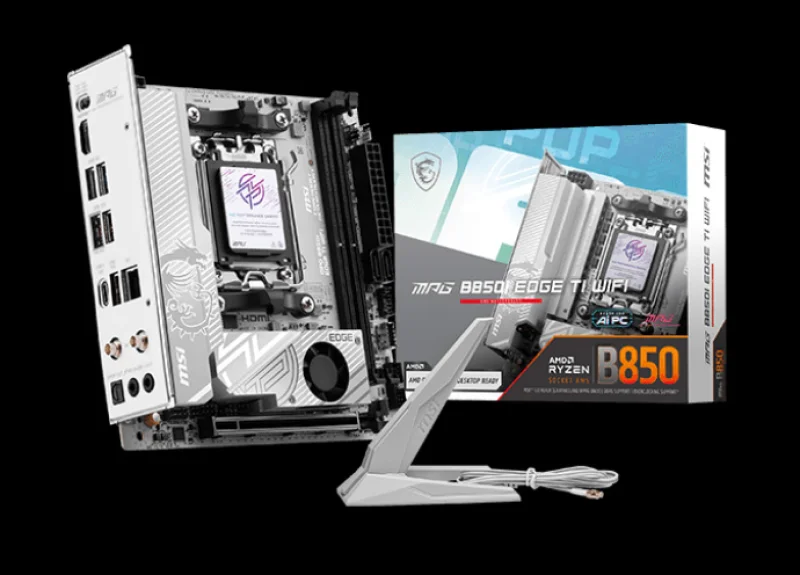 MSI MPG B850I Edge: Мощная материнская плата формата mini-ITX