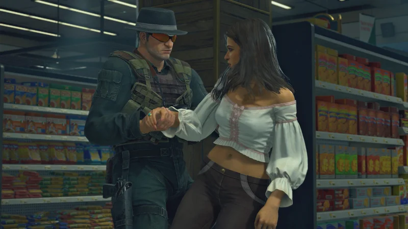  Фрэнк и Изабелла в Dead Rising Deluxe Remaster 