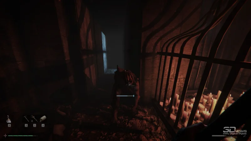 Мощный удар или удачный бросок оглушают некоторых противников