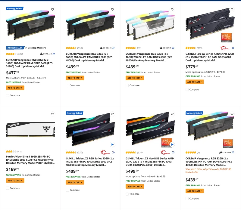  Коротко — о ситуации с ценами на память 