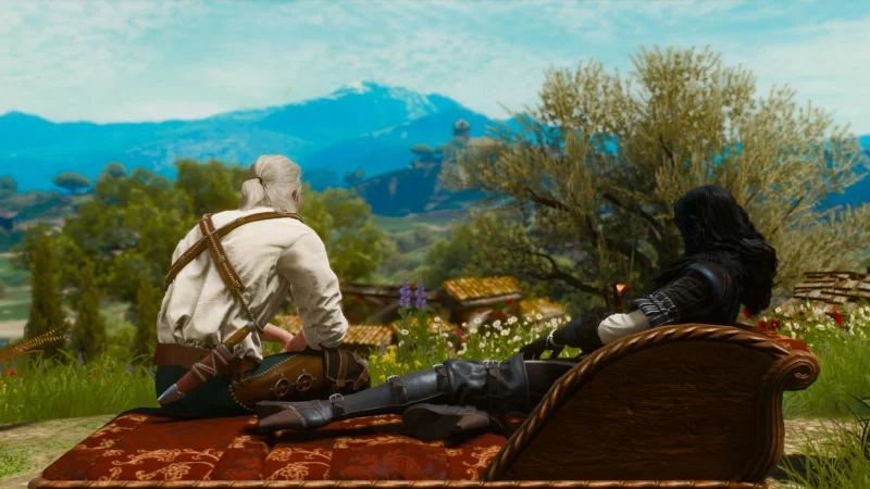  В концовке дополнения Blood and Wine Геральт по сути ушёл на пенсию 