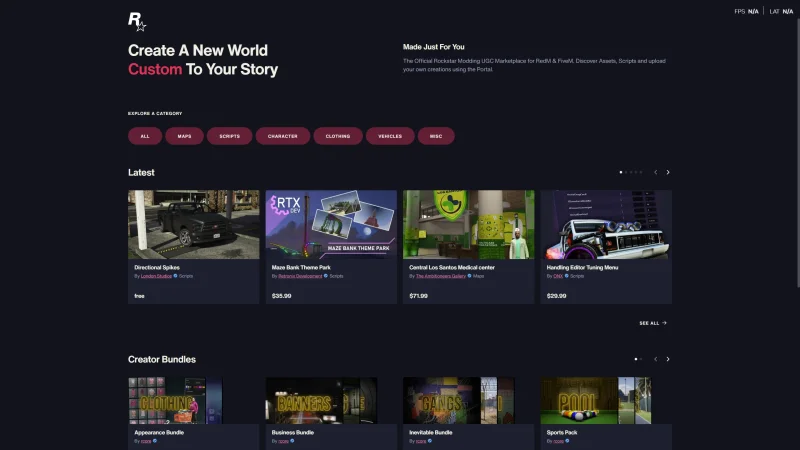  Витрина Cfx Marketplace 