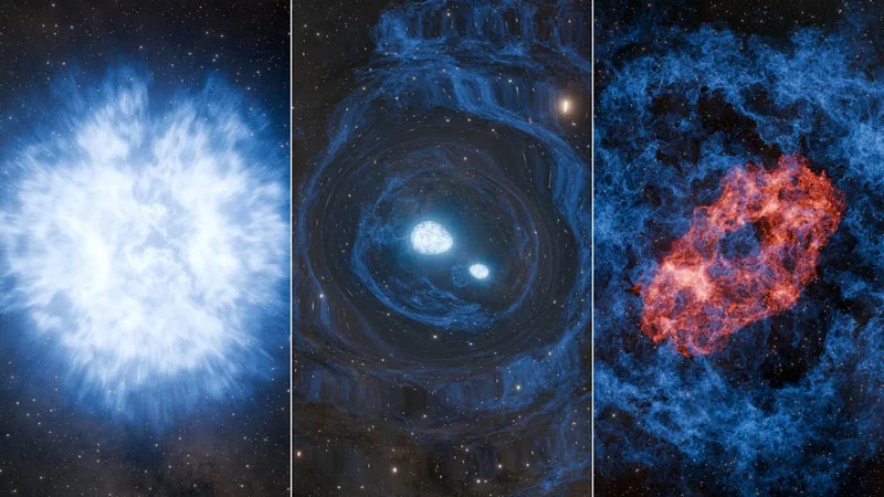  Как это было в далёкой галактике — в представлении художника. Источник изображения: IPAC 