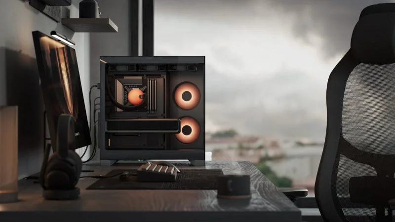 Обзор Fractal Design Pop 2 Vision: панорамный корпус с двумя отсеками и реверсивными вентиляторами